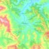 Casalborgone topographic map, elevation, terrain