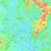 Itaoca topographic map, elevation, terrain