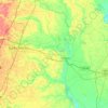 Edgecombe County topographic map, elevation, terrain