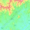 White County topographic map, elevation, terrain