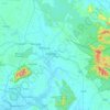 Segamat topographic map, elevation, terrain