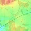 Klebitz topographic map, elevation, terrain