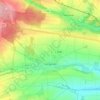 Lengefeld topographic map, elevation, terrain