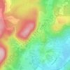 Saint-Mard-de-Vaux topographic map, elevation, terrain