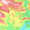 les Avellanes i Santa Linya topographic map, elevation, terrain