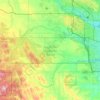 Tsuut'ina Nation topographic map, elevation, terrain