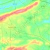 Honey Brook Township topographic map, elevation, terrain