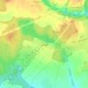 Турьяково topographic map, elevation, terrain