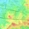 Huntingwood topographic map, elevation, terrain