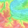Rosny-sur-Seine topographic map, elevation, terrain