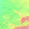 Syr-Daria topographic map, elevation, terrain