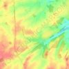 Plancenoit topographic map, elevation, terrain