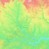 Batouri topographic map, elevation, terrain