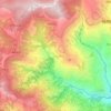Laligurans topographic map, elevation, terrain