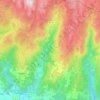 Rio Douro topographic map, elevation, terrain