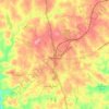 Thomaston topographic map, elevation, terrain