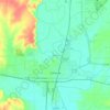 Coffeyville topographic map, elevation, terrain