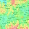 Ningyuan County topographic map, elevation, terrain