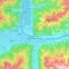 Bruck an der Großglocknerstraße topographic map, elevation, terrain