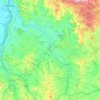 Pram topographic map, elevation, terrain