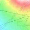 Distrito 14 - El Alto topographic map, elevation, terrain