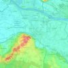 Kleve topographic map, elevation, terrain