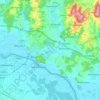 Bogen topographic map, elevation, terrain