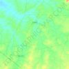Pilões topographic map, elevation, terrain