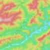 枫顺乡 topographic map, elevation, terrain