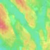 Пионерское озеро topographic map, elevation, terrain