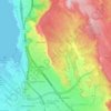 13127 topographic map, elevation, terrain