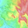 Chaulgnes topographic map, elevation, terrain