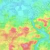 San Ignacio topographic map, elevation, terrain