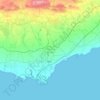 Mundra Taluka topographic map, elevation, terrain