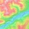 Schönwies topographic map, elevation, terrain