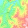 Zhidmad topographic map, elevation, terrain