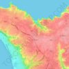 St Ouen topographic map, elevation, terrain