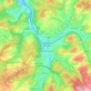 Remchingen topographic map, elevation, terrain