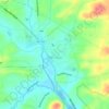 Bernville topographic map, elevation, terrain