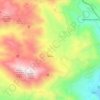 Terelle topographic map, elevation, terrain