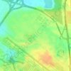 Al Reef topographic map, elevation, terrain