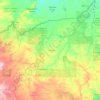 Ouham topographic map, elevation, terrain