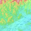 徽州区 topographic map, elevation, terrain