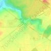 Guignes topographic map, elevation, terrain