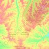 Amarante do Maranhão topographic map, elevation, terrain