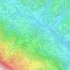 Bedulita topographic map, elevation, terrain