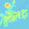 Adak Island topographic map, elevation, terrain