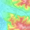 Malay-le-Grand topographic map, elevation, terrain