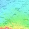 Delmas, Ouest topographic map, elevation, terrain
