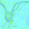 Gladstone topographic map, elevation, terrain